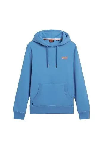 Produktbild: Superdry Herren Essential Hoodie mit Logo Monaco Blau S