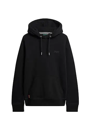 Produktbild: Superdry Herren Essential Logo Hoodie Sweatshirt, Schwarz, Large