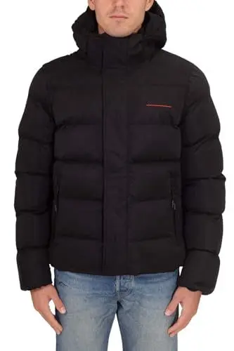 Produktbild: Superdry Herren Chaqueta Acolchada Jacke, schwarz, XL