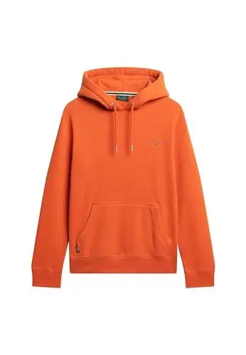 Produktbild: Superdry Herren Hoodie Sweatshirt, Denim Co Rust Orange, XXL