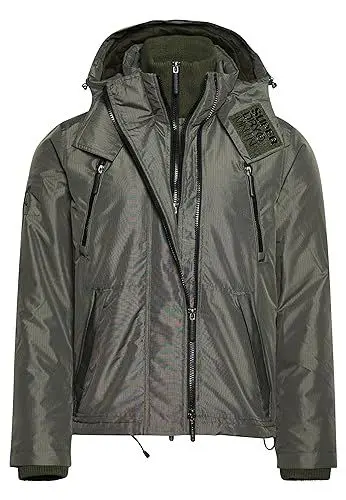 Produktbild: Superdry Herren Mountain Windcheater Jacke, Überschussgüter, Olivgrün, Small