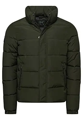 Produktbild: Superdry Herren Retro Steppjacke Surplus Goods Olivgrün XL