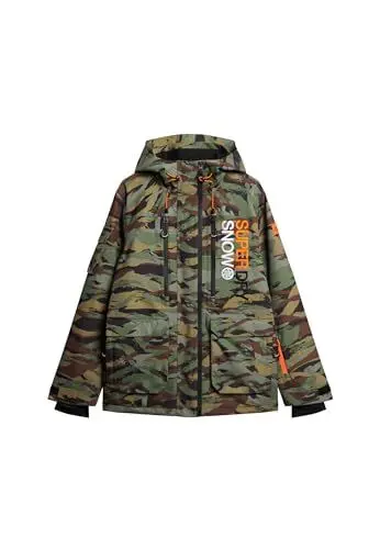 Produktbild: Superdry Herren Ski Ultimate Rescue Jacke Waldgrün Tarnmuster L