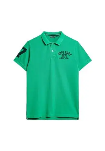 Produktbild: Superdry Herren Superstate Polohemd Retro-Grün M