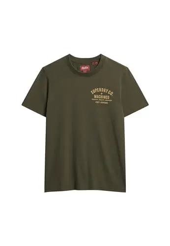 Produktbild: Superdry Herren Workwear Flock Graphic C1-Bedrucktes T-Shirt (M), Strick Und Sweatshirts, XXL