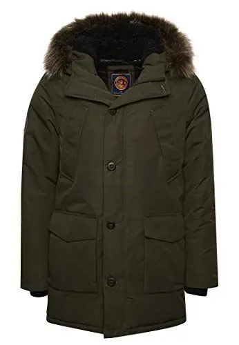 Produktbild: Superdry Mens Everest Parka, Army Khaki, XXX-Large
