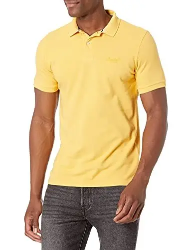 Produktbild: Superdry Mens M1110198A Polo Shirt, Utah Gold, 2XL