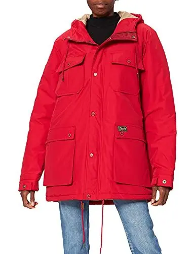 Produktbild: Superdry Mens Mountain Padded Parka, Hike Red, XS