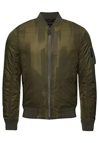 Produktbild: Superdry Mens New Military MA1 Bomber, Khaki Reverse Camo, X-Large