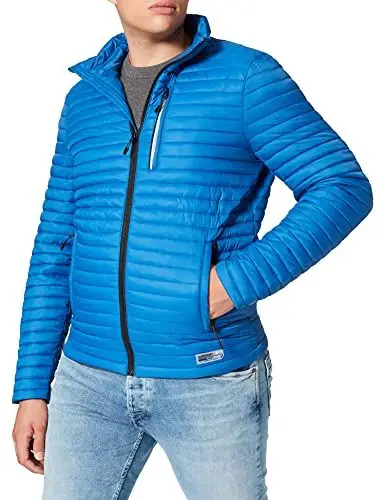 Produktbild: Superdry Mens Packaway Non-Hooded Fuji Herren-Jacken, Royal, S