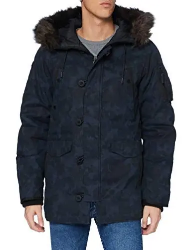 Produktbild: Superdry Mens SDX Parka, Midnight Camo, XX-Large