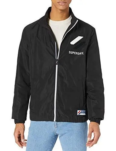 Produktbild: Superdry Mens Track Cagoule Jacket, Black, 2XL