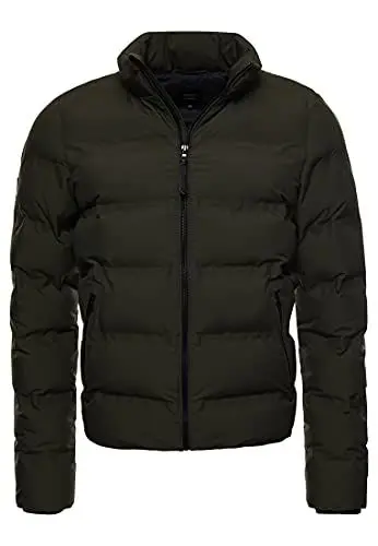 Produktbild: Superdry Mens Ultimate Radar Quilt Jacket, Dark Moss, XX-Large