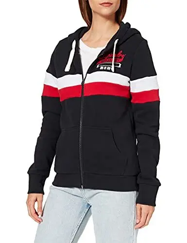 Produktbild: Superdry Womens W2010747A Hooded Sweatshirt, Eclipse Navy, L