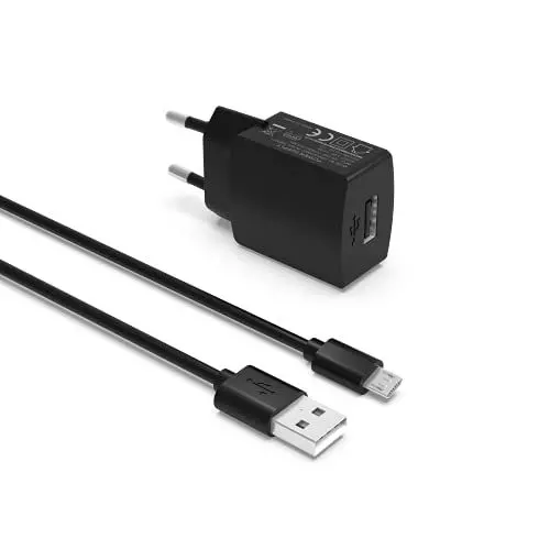 Produktbild: Superer AC Ladegerät Passend für Kindle Paperwhite E-Reader Tablet Micro-USB Netzteil Netzstecker Ladekabel Charger Adapter 5V2A 10W 1.5M