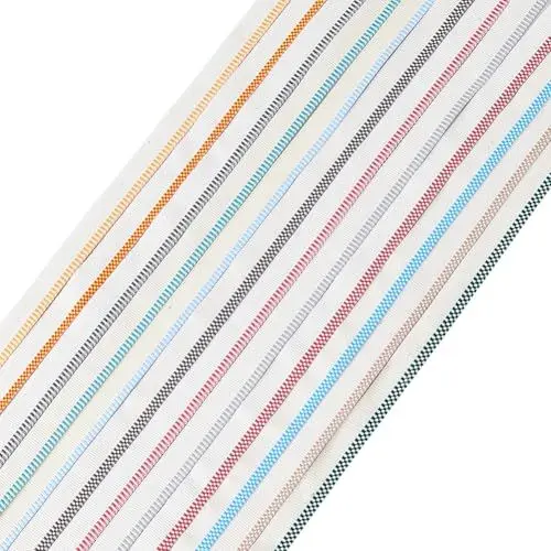 Produktbild: SUPERFINDINGS 12 Stück Buchbinde Kopfbänder 1.5 Yard/Stück Polycotton Buchbinde Endbänder 0.5 Zoll Breite Buch Kopfband Buchdekor Band Buchbindetuch