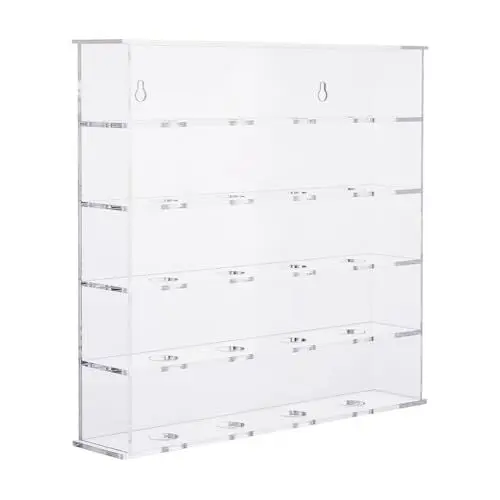 Produktbild: SUPERFINDINGS 1 Set Montierbarer Golfballhalter Golfball Sammlungs Acryl Display Schrank Klare Vitrinenregale Zum Aufhängen Für Schaufenster Für Geschäfte