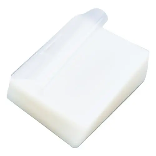Produktbild: SUPERFINDINGS 200 Stück Kunststoff Gepäckanhänger Laminierfolien Rechteckig Transparent Gepäck Ausweishalter Thermo Laminat Beutelanhänger Für Ausweise 80x100x0.3mm