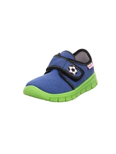 Produktbild: Superfit Jungen BOBBY_266 Niedrige Hausschuhe, Blau (Water Kombi 88), 34 EU