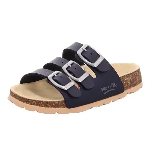 Produktbild: Superfit Jungen FUSSBETTPANTOFFEL Hausschuhe, BLAU 8000