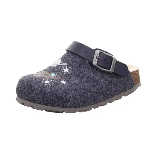 Produktbild: Superfit Jungen FUSSBETTPANTOFFEL Hausschuhe, blau 8000