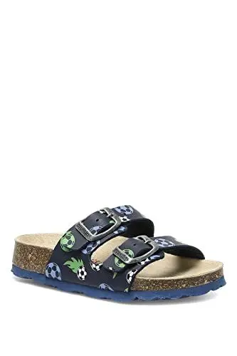 Produktbild: Superfit Jungen Fussbettpantoffel Pantoffeln, BLAU 8020, 27 EU
