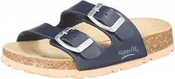 Produktbild: Superfit Jungen FUSSBETTPANTOFFEL Hausschuhe, BLAU 8000