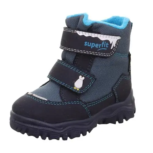 Produktbild: Superfit Jungen Husky1 Warm Gefütterte Schneestiefel, Blau Türkis 8000, 30 EU Weit