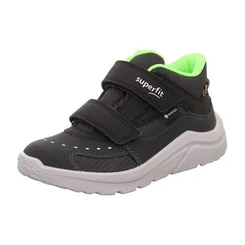 Produktbild: Superfit Jungen Kicks leicht gefütterte Gore-Tex Sneaker, GRAU/HELLGRÜN 2000