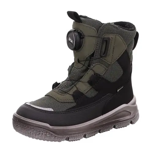 Produktbild: Superfit Jungen Mars Warm Gefütterte Gore-tex Schneestiefel, Schwarz Grün 0000, 32 EU