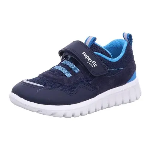 Produktbild: Superfit Jungen Sport7 Mini Sneaker, Blau Türkis 8010, 35 EU Weit