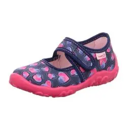 Produktbild: Superfit Mädchen BONNY Hausschuhe, BLAU/PINK 8800
