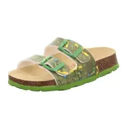Produktbild: Superfit Mädchen FUSSBETTPANTOFFEL Hausschuhe, OLIVE/GRÜN 7060