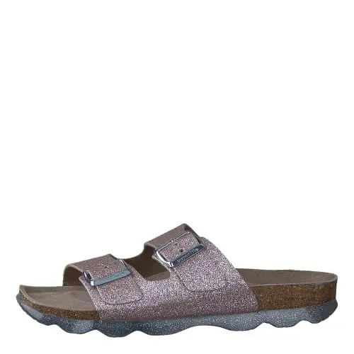 Produktbild: Superfit Mädchen Fussbettpantoffel Pantoffeln, BRONZE, 25 EU