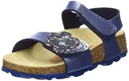 Produktbild: Superfit Mädchen Fussbettpantoffel Sandale, Blau 8010, 27 EU