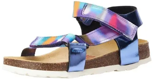 Produktbild: Superfit Mädchen Fussbettpantoffel Sandale, Lila Mehrfarbig 8500, 36 EU Weit