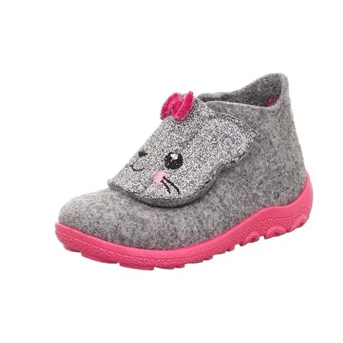 Produktbild: Superfit Mädchen - Schuhe HAPPY Slipper, Modern, HELLGRAU/PINK 2500, 25