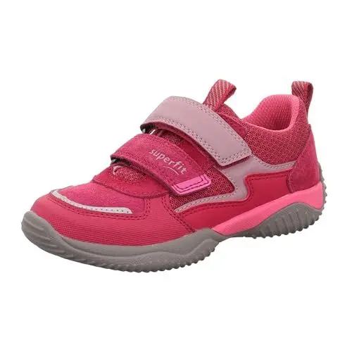 Produktbild: Superfit Mädchen Storm Sneaker, Rot Rosa 5510, 38 EU Schmal