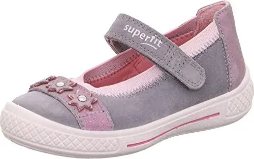 Produktbild: Superfit Mädchen Tensy Ballerinas, Grau (Hellgrau 25), 28 EU