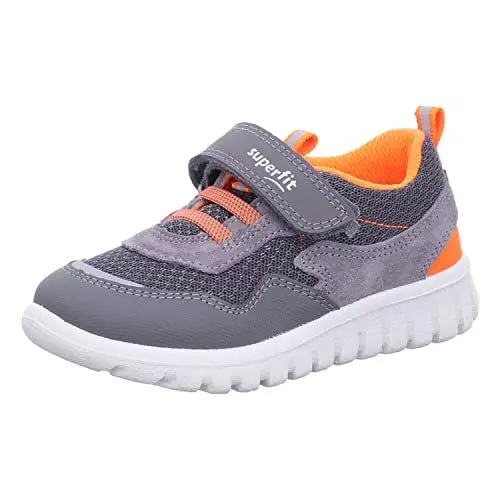 Produktbild: Superfit SPORT7 Mini Sneaker, HELLGRAU/ORANGE 2500, 29 EU