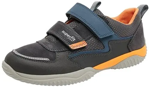 Produktbild: Superfit Storm Sneaker, Grau/Orange 2020, 29 EU Weit