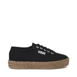 Produktbild: SUPERGA 2730-cotropew, Sportschuhe für Damen, Schwarz - Nero Black 999 - Größe: 42 1/2 EU