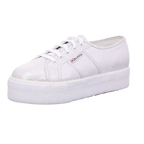 Produktbild: Superga Damen 2790-lamew Sneaker, Grau (Grey Silver 031), 42 EU