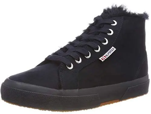 Produktbild: Superga Damen 2795-SYNSHEARLINGW Hohe Sneaker, Blau (Full Blue 905)