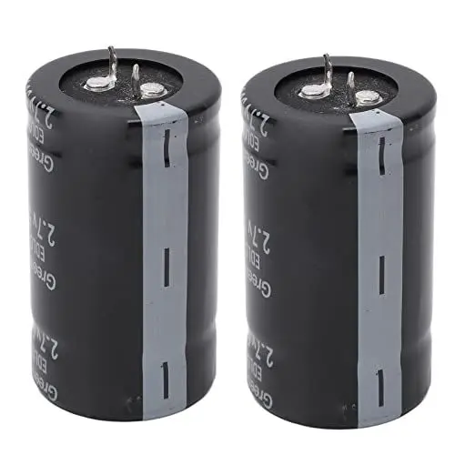 Produktbild: 2Pcs 2.7V 500F Kondensator Super Kondensator Gleichrichter Kondensator Energiespeicher Gleichrichter Zubehör Set Super Kondensator Gleichrichter Zubehör