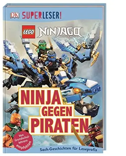 Produktbild: SUPERLESER! LEGO® NINJAGO®. Ninja gegen Piraten: 3. Lesestufe Sach-Geschichten für Leseprofis