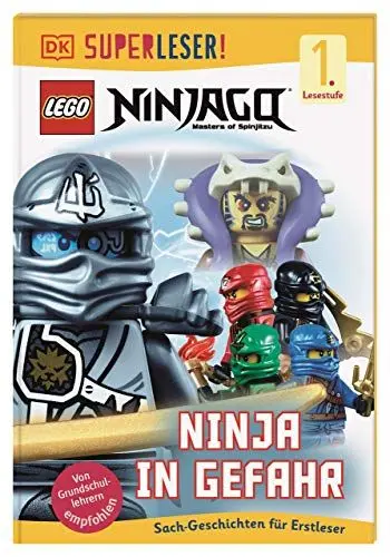 Produktbild: SUPERLESER! LEGO® NINJAGO®. Ninja in Gefahr: 1. Lesestufe Sach-Geschichten für Leseanfänger
