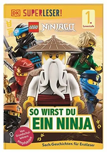 Produktbild: SUPERLESER! LEGO® NINJAGO® So wirst du ein Ninja: Sach-Geschichten für Erstleser, 1. Lesestufe
