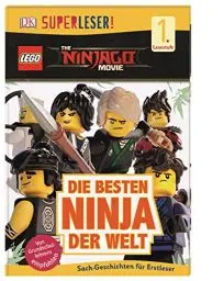 Produktbild: SUPERLESER! THE LEGO® NINJAGO® MOVIE Die besten Ninja der Welt: 1. Lesestufe Sach-Geschichten für Leseanfänger