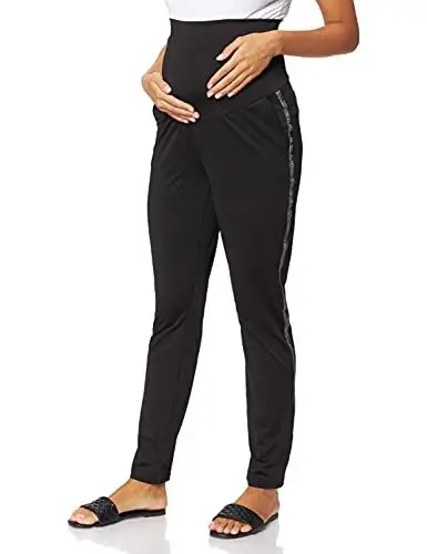 Produktbild: Supermom Damen Pants OTB Coated Black Umstandshose, Schwarz P090) herstellergröße w30